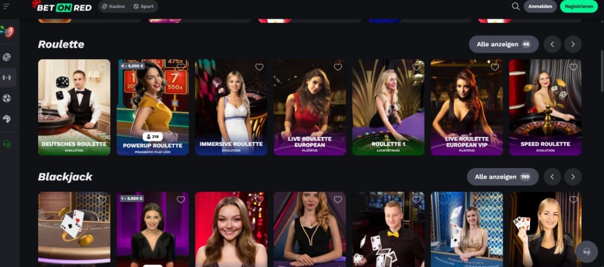 BetOnRed Casino: 6.000 Spiele & bis 450 € Welcome-Paket image 3